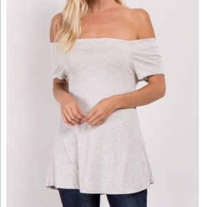 Pinkblush off shoulder top